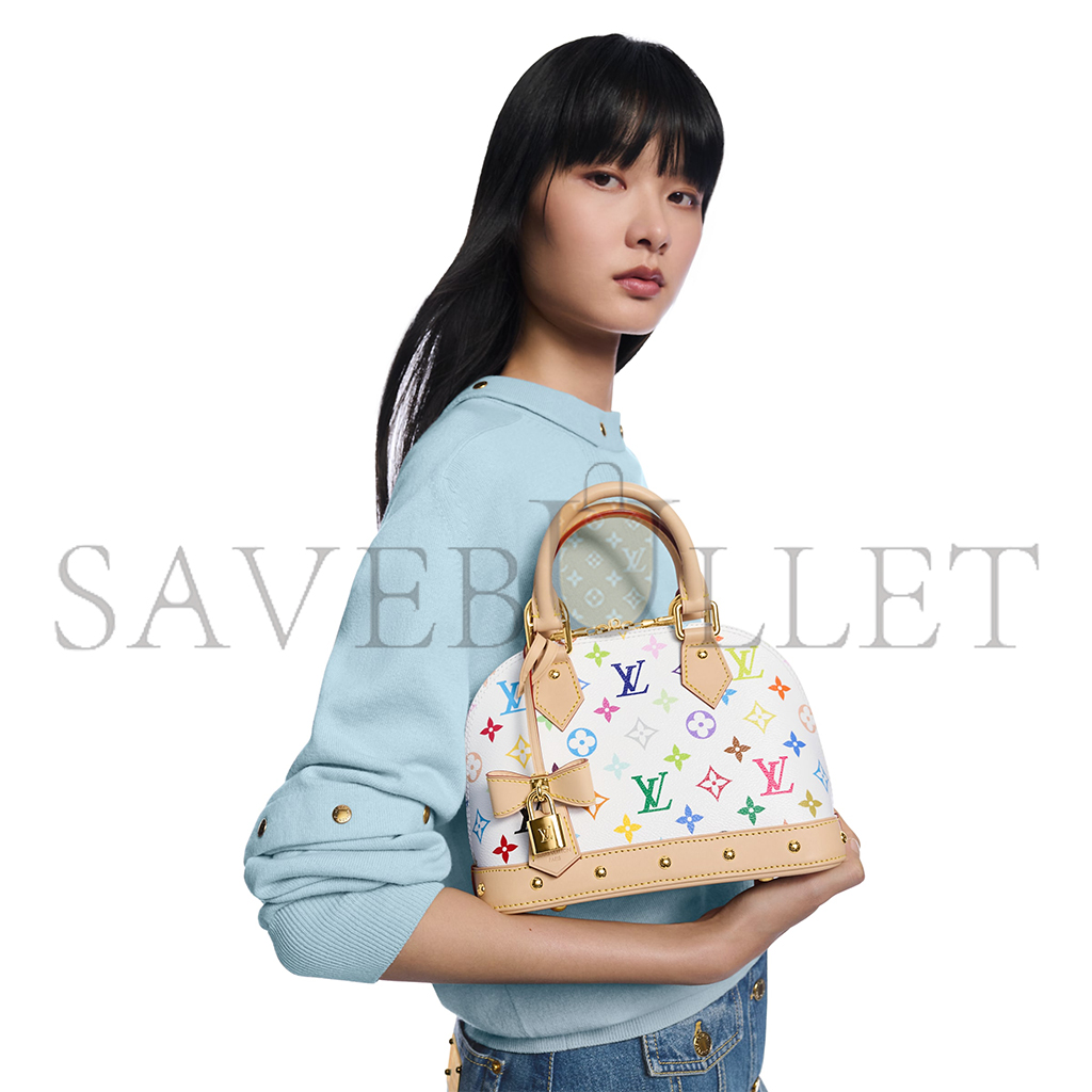 LOUIS VUITTON MASTER MURAKAMI LV X TM ALMA BB M13078 (23.5*17.5*11.5cm)